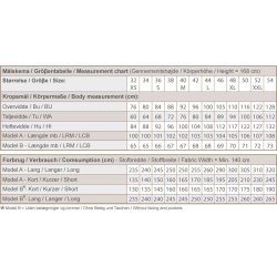 Snitmnster - Line2Line - K2284 Spencer med A-facon og dyb V-hals