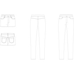 Snitmnster- Line2Line - T610 Jeans - Regular X