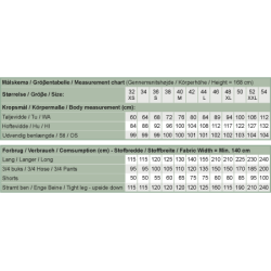 Snitmnster - Line2Line -  T619 Trompet buks med elastik i taljen