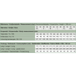 Snitmnster - Line2Line - T621 Buks med falsk falsk gylp og elastik bagp