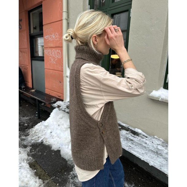 Lulu Slipover - Chunky Edition - strikkeopskrift fra PetiteKnit