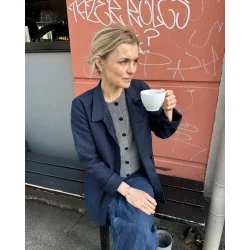 Maggie Cardigan - Strikkekit med hndfarvet garn