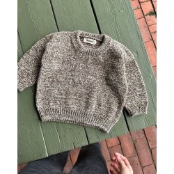 Melange Sweater Baby - PetiteKnit strikkekit