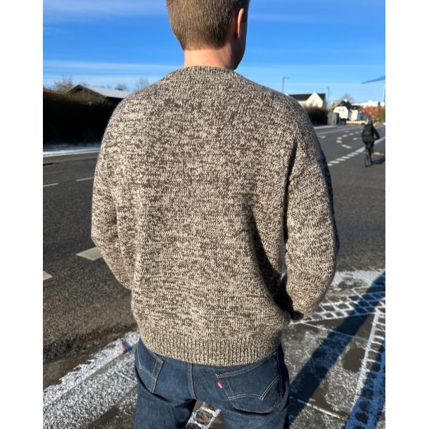 Melange Sweater Man - PetiteKnit strikkekit