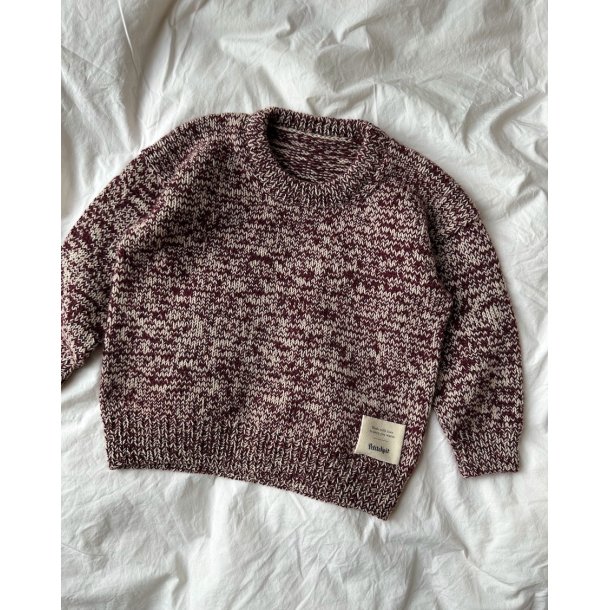 Melange Sweater Junior - PetiteKnit strikkekit