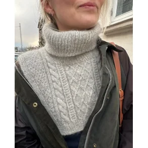 Moby Neck - strikkeopskrift fra PetiteKnit