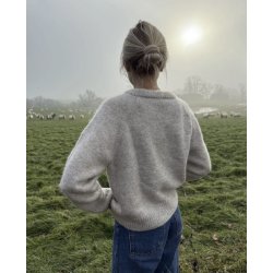 Monday sweater strikkekit fra Petiteknit - Hndfarvet merino