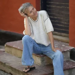 MONO Tee Version 1 - Strikkekit fra Anne Ventzel