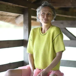 MONO Tee Version 2 -  Strikkekit fra Anne Ventzel