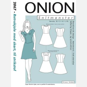 Onion 2067 - Retrokjole med skrt. Snitmnster