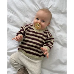 Otto Sweater Baby - Strikkeopskrift fra PetiteKnit