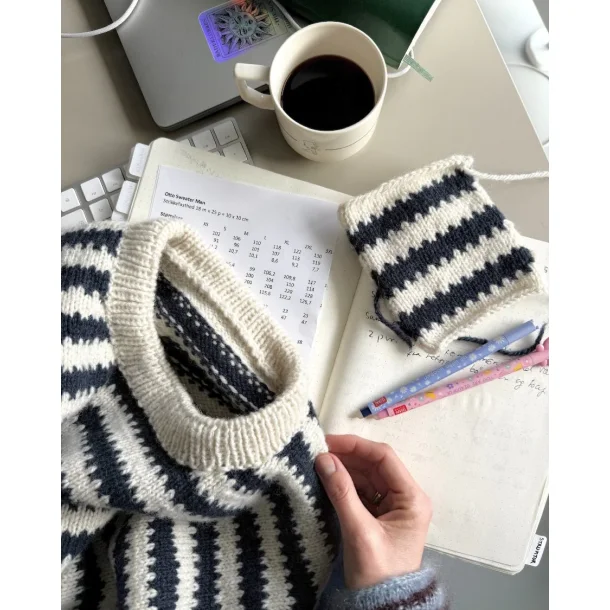 Otto Sweater Man strikkeopskrift fra Petiteknit