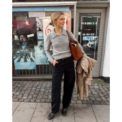 Petra Polo strikkekit fra Petiteknit