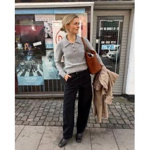 Petra Polo strikkekit fra Petiteknit
