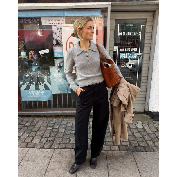 Petra Polo strikkekit fra Petiteknit