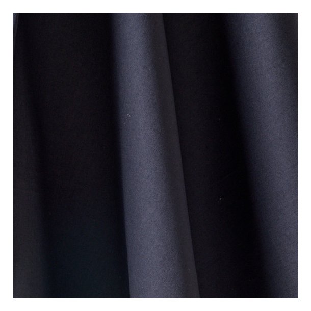 Cotton Poplin Deep Charcoal pr 0,25 m - Atelier Brunette