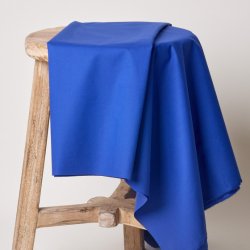 Cotton Poplin Hypnotik Blue pr 0,25 m - Atelier Brunette