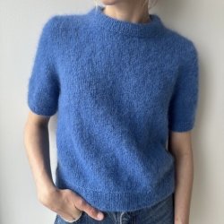 Poppy Tee i mohair - PetiteKnit strikkekit