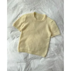 Poppy Tee - strikkekit fra Petiteknit i Cardiff Cashmere 
