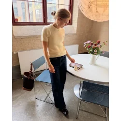 Poppy Tee - strikkekit fra Petiteknit i Cardiff Cashmere 