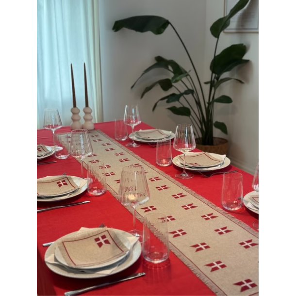 Kun flag l�ber 2056-DK ca. 30 x 181 cm.