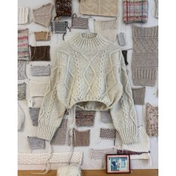 Saga Sweater opskrift fra Petiteknit - Forudbestilling!