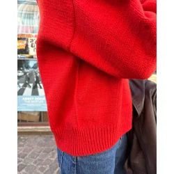 Scarlet Sweater - Strikkeopskrift fra PetiteKnit