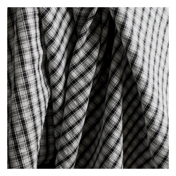 Seersucker Deep Charcoal  pr. 0,25 m - Atelier Brunette