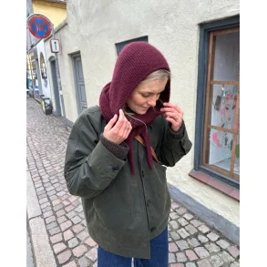 Sophie Hood i Eco Cashmere Vintage - Strikkekit fra PetiteKnit 