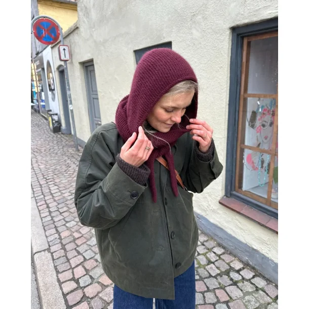 Sophie Hood i Alpakka Ull - Strikkekit fra PetiteKnit