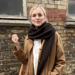 Sophie Shawl i Alpakka Ull - PetiteKnit strikkekit