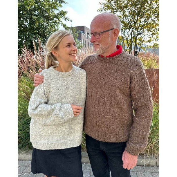 Storm Sweater Man - PetiteKnit strikkekit