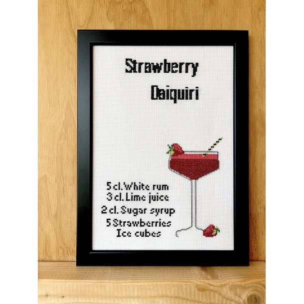 Strawberry Daiquiri billede 2040-2 Str. 20 x 29 cm.