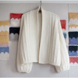 Villa Wrap Cardigan - Strkkekit af Anne Ventzel