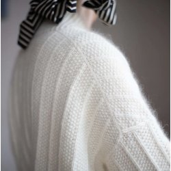 Villa Wrap Cardigan - Strkkekit af Anne Ventzel