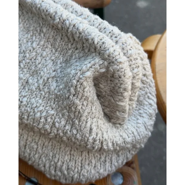 Teddy Clutch i Cotton Waves - Stor