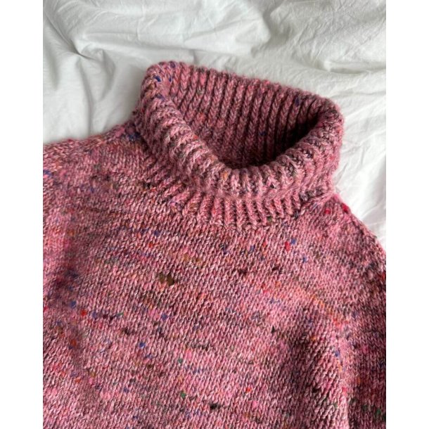 Terrazzo Sweater Junior - Strikkeopskrift fra PetiteKnit