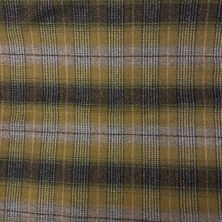 Italiensk uldstof med tern i grn - pr. 0,25 m