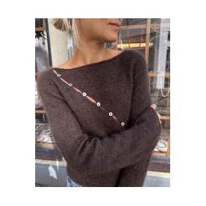 Valerie Blouse - Strikkeopskrift fra PetiteKnit