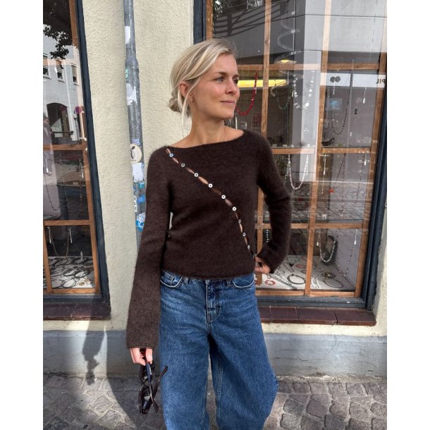 Valerie Blouse - Strikkeopskrift fra PetiteKnit