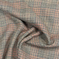 Gennemvvet viskose med tern pr. 0,25 m.