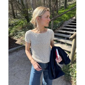 Wave Tee i Cotton Waves - Str. XXS