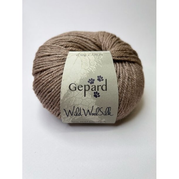 Gepard Wild Wool Silk 146 Kaffecreme