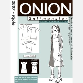 Onion 2007 - Kjole m. raglanrme. Snitmnster
