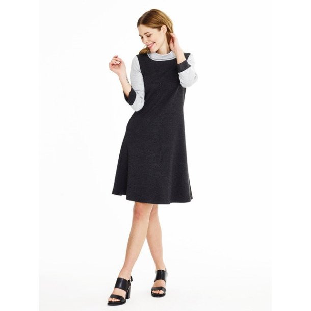 Onion 2075 - Retrokjoler med krave til strikstof - Snitmnster