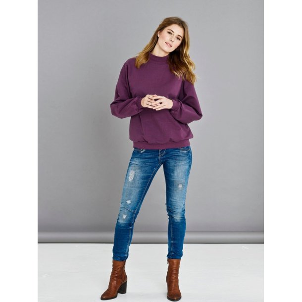 Onion 5046 - Sweatshirt med dybt �rmegab. Snitm�nster