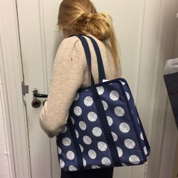 Taske - All in One bag m. prikker, Dandelion