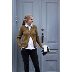 Ankers Cardigan - My Size - strikkeopskrift fra PetiteKnit