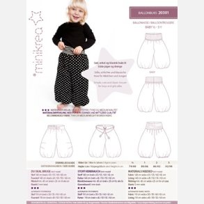 Ballonbuks 1/2 - 3 r - MiniKrea mnster 20301