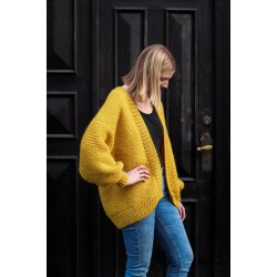 Ballonjakken - strikkeopskrift fra PetiteKnit